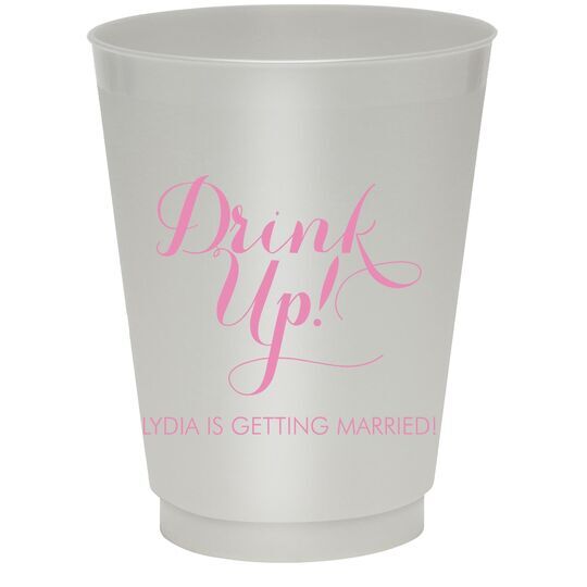 Drink Up Colored Shatterproof Cups