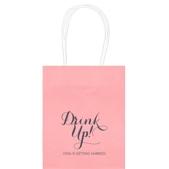 Drink Up Mini Twisted Handled Bags