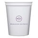 Circle Initials Stadium Cups Image 4 of 4