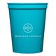 Circle Initials Stadium Cups Image 1 of 4