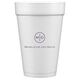 Circle Initials Styrofoam Cups Image 4 of 4