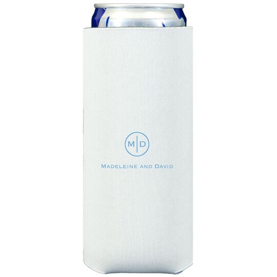 Circle Initials Collapsible Slim Huggers
