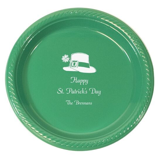 Be Irish Plastic Plates