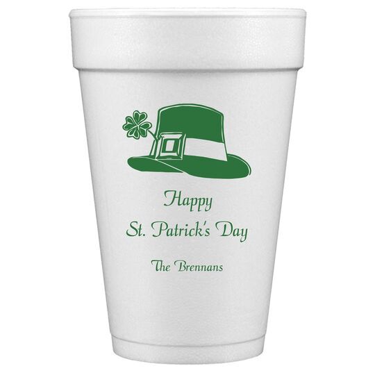 Be Irish Styrofoam Cups