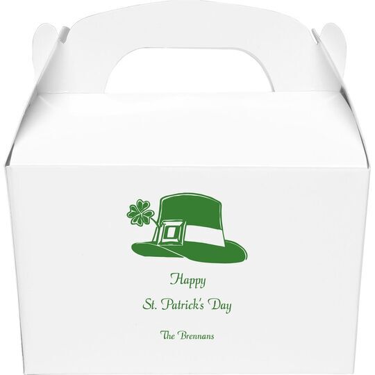 Be Irish Gable Favor Boxes