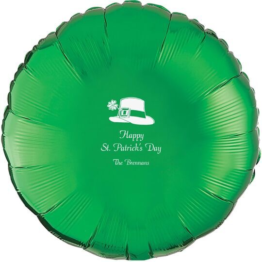 Be Irish Mylar Balloons