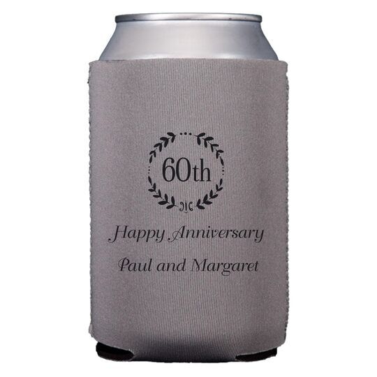 60th Wreath Collapsible Huggers