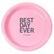 Bold Best Day Ever Plastic Plates Image 3 of 6