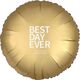 Bold Best Day Ever Mylar Balloons Image 1 of 6