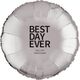 Bold Best Day Ever Mylar Balloons Image 2 of 6
