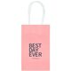 Bold Best Day Ever Medium Twisted Handled Bags Image 4 of 6
