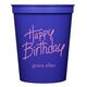 Fun Happy Birthday Stadium Cups Image 1 of 2