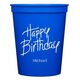 Fun Happy Birthday Stadium Cups Image 2 of 2