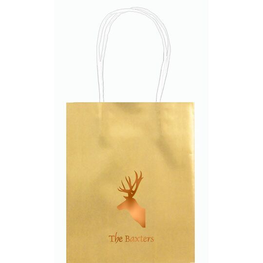 Deer Buck Mini Twisted Handled Bags