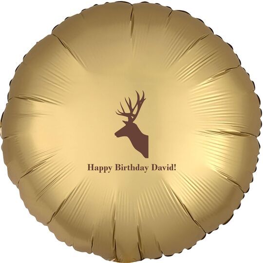 Deer Buck Mylar Balloons