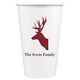 Deer Buck Paper Coffee Cups Image 3 of 3