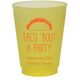 Taco Bout A Party Colored Shatterproof Cups Image 1 of 2