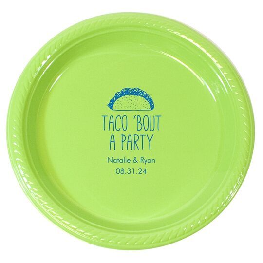 Taco Bout A Party Plastic Plates