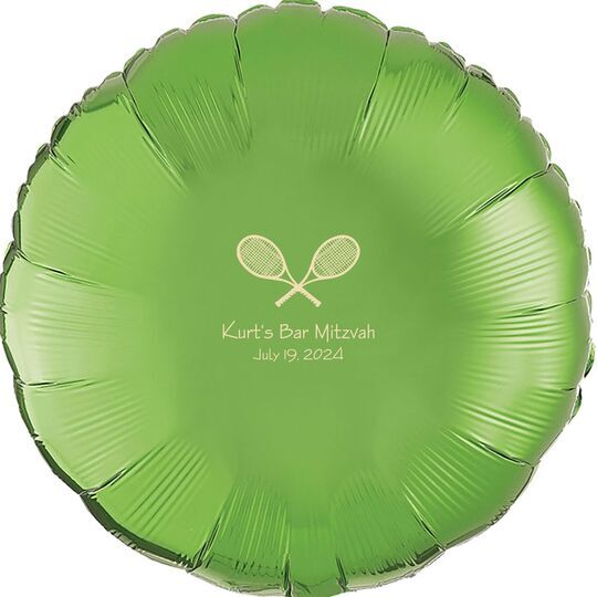 Tennis Mylar Balloons