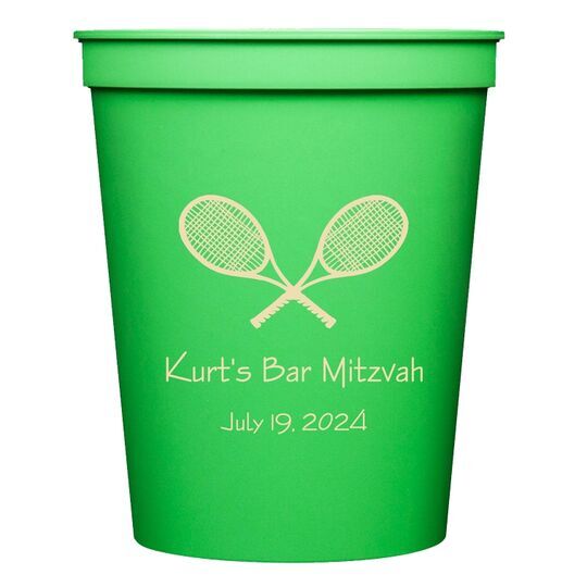 Tennis Stadium Cups