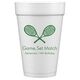 Tennis Styrofoam Cups Image 1 of 2