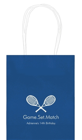Tennis Mini Twisted Handled Bags