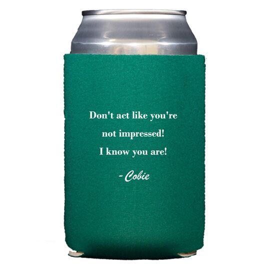 You Pick Your Text Collapsible Huggers