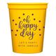 Confetti Dots Oh Happy Day Stadium Cups Image 1 of 3