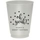 Confetti Dots Oh Yeah! Colored Shatterproof Cups Image 3 of 4