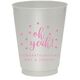 Confetti Dots Oh Yeah! Colored Shatterproof Cups Image 1 of 4