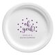 Confetti Dots Oh Yeah! Paper Plates Image 2 of 4