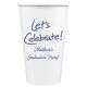 Fun Let's Celebrate Paper Coffee Cups Image 3 of 4