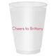 Basic Text of Your Choice Shatterproof Cups Image 2 of 3