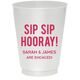 Bold Sip Sip Hooray Colored Shatterproof Cups Image 4 of 4