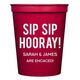 Bold Sip Sip Hooray Stadium Cups Image 4 of 4
