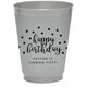 Confetti Dots Happy Birthday Colored Shatterproof Cups Image 2 of 4