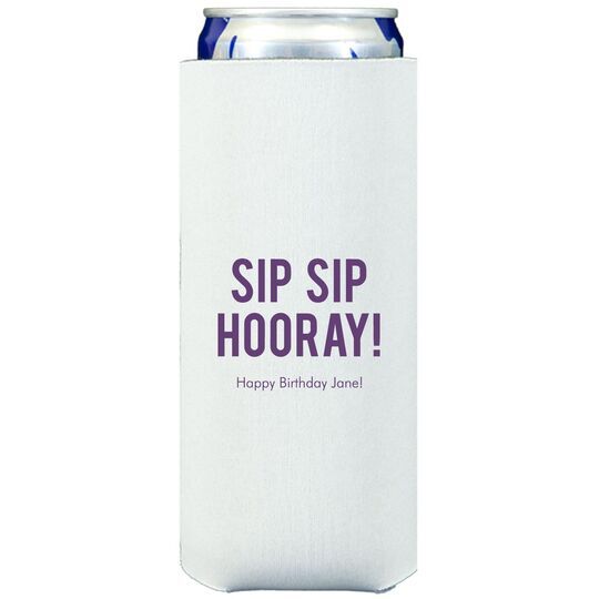 Bold Sip Sip Hooray Collapsible Slim Huggers