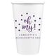 Confetti Dots Oh My Paper Coffee Cups Image 2 of 3