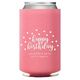 Confetti Dots Happy Birthday Collapsible Huggers Image 1 of 4
