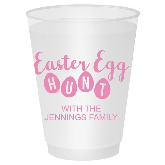 Easter Egg Hunt Shatterproof Cups