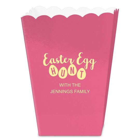 Easter Egg Hunt Mini Popcorn Boxes