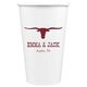 Longhorn Paper Coffee Cups Image 1 of 3