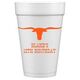 Longhorn Styrofoam Cups Image 2 of 3
