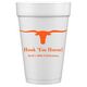 Longhorn Styrofoam Cups Image 3 of 3