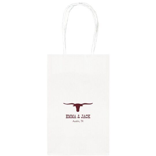 Longhorn Medium Twisted Handled Bags