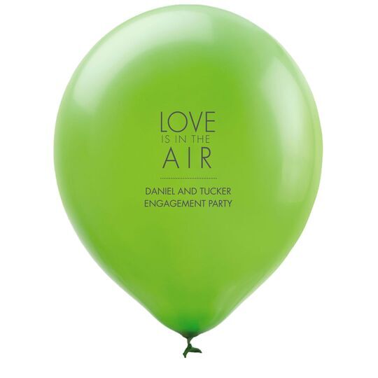 Love is in the Air Latex Balloons