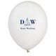 Sailboat Initials Latex Balloons Image 1 of 2