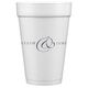 Elegant Ampersand Styrofoam Cups Image 2 of 2