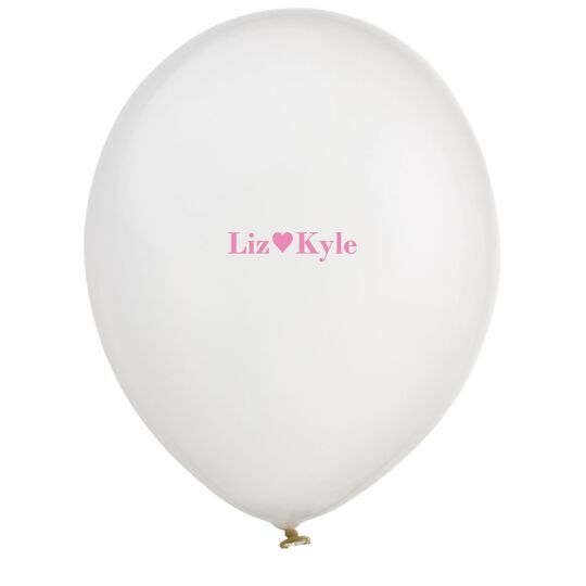 The Sweethearts Latex Balloons