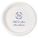 75th Wreath Plastic Plates Image 1 of 2